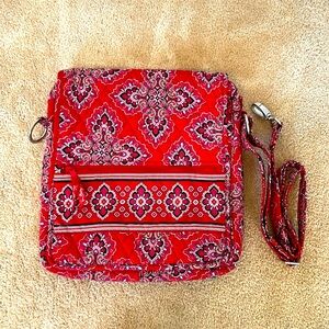 Vera Bradley Frankly Scarlet Messenger Bag